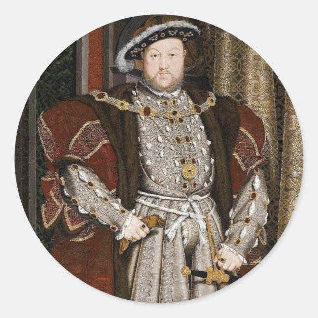 Henry VIII Stickers (Vorderseite)