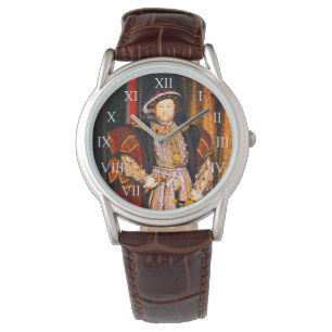 Henry VIII Tudors Geschichte König England sechs F Armbanduhr
