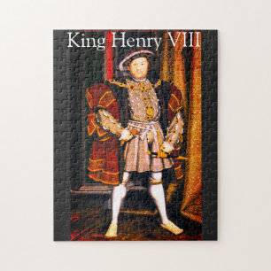 Henry VIII Tudors Geschichte König England sechs F Puzzle