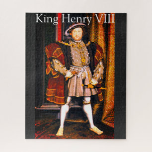 Henry VIII Tudors Geschichte König England sechs F Puzzle