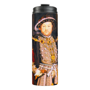 Henry VIII Tudors Geschichte König England sechs F Thermosbecher