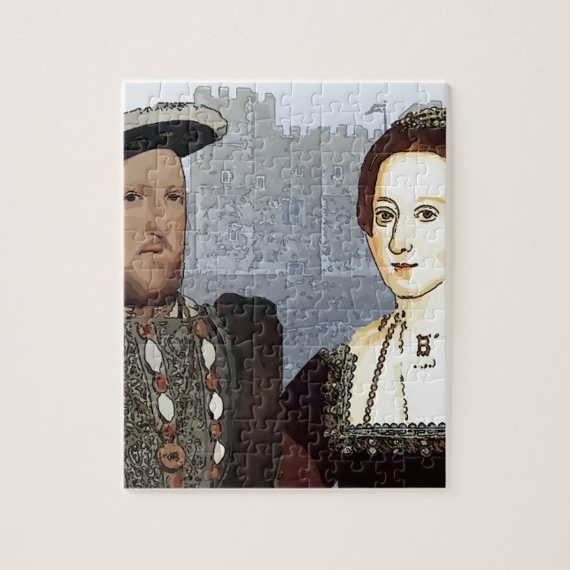 Henry VIII und Ann Boleyn Puzzle (Vertikal)