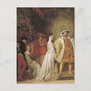 Henry VIII und Anne Boleyn Postkarte