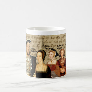 Henry VIII und seine Ehefrauen Tasse