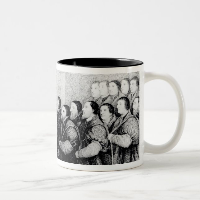 Henry VIII Zweifarbige Tasse (Rechts)