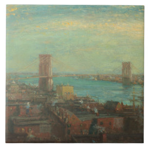 Henry Ward Ranger - Brooklyn Bridge Fliese