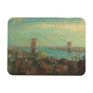Henry Ward Ranger - Brooklyn Bridge Magnet