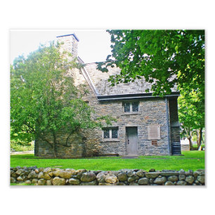 Henry Whitfield House Foto Print
