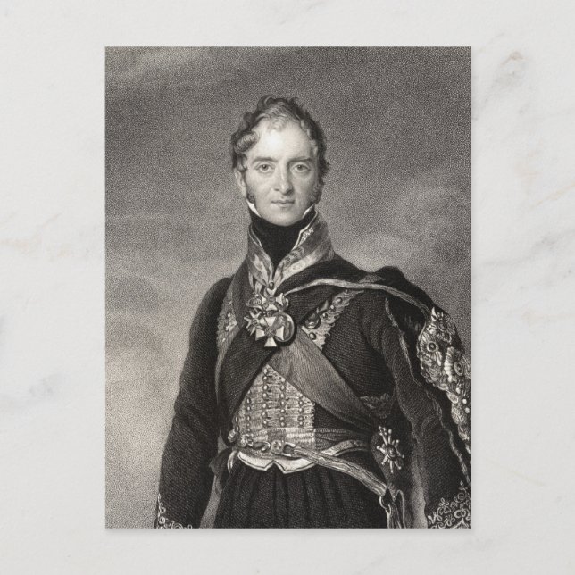 Henry William Paget Postkarte (Vorderseite)