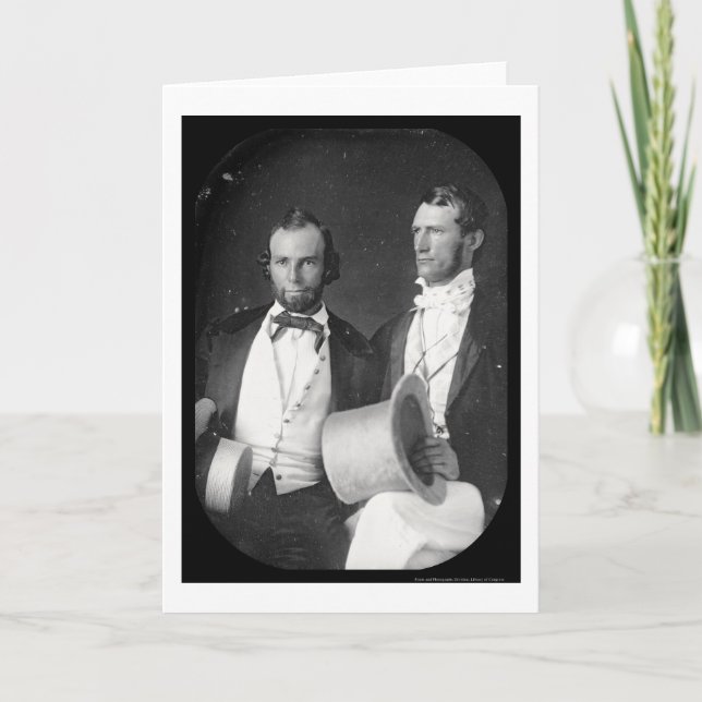 Henry wird Rodgers Daguerreotype 1843 Karte (Vorderseite)