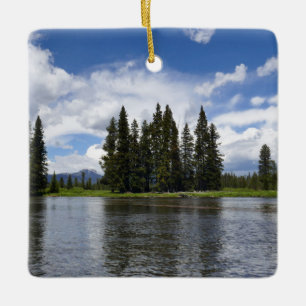 Henrys Fork im Targhee National Forest I Keramikornament