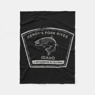Henry's Fork River Idaho Fliegenfischen Fleecedecke