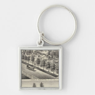 Hensley, Bohnen-Residenzen Schlüsselanhänger