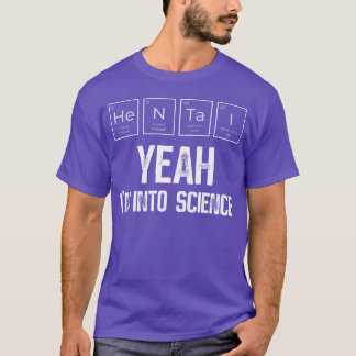Hentai Science Anime Manga Elemente T-Shirt