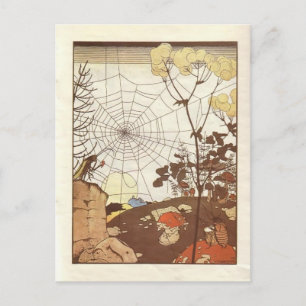 Heorhiy Narbut-"Fairy Tales: Teremok. Mizgir' Postkarte