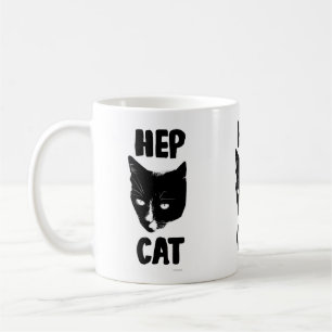 Hep Cat Fun Anzugkatze Foto Slogan Fun Kaffeetasse