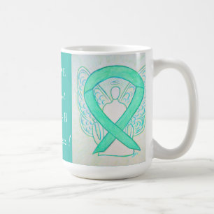 Hepatitis B (HBV) Bewusstseinsbildung Ribbon Angel Tasse