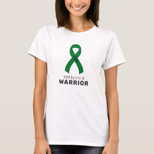Hepatitis B Warrior Ribbon White Women's T - Shirt