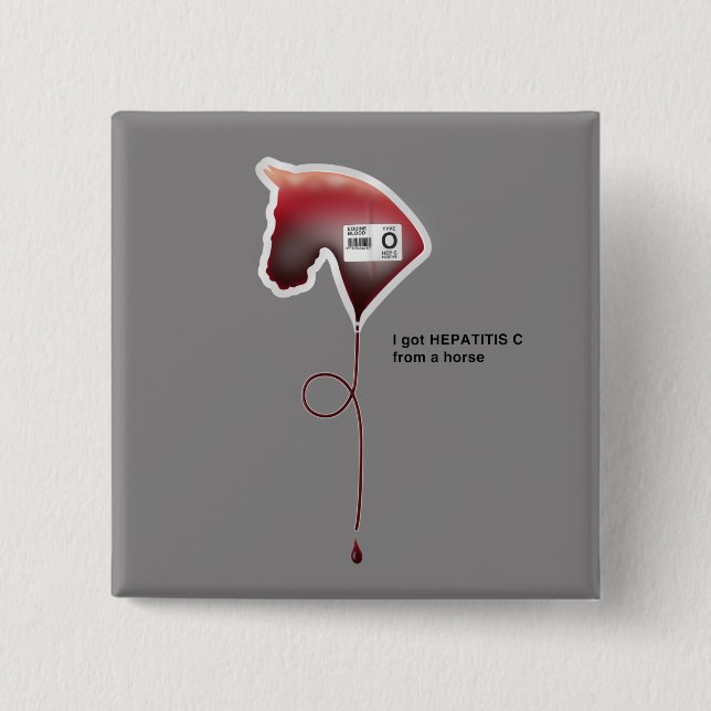 Hepatitis C Button (Vorderseite)