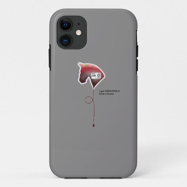 Hepatitis C Case-Mate iPhone Hülle (Rückseite)