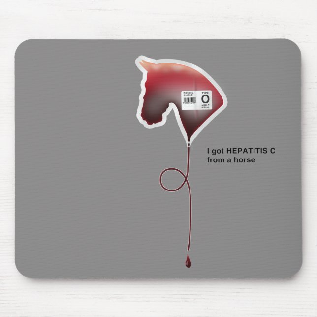 Hepatitis C Mousepad (Vorne)
