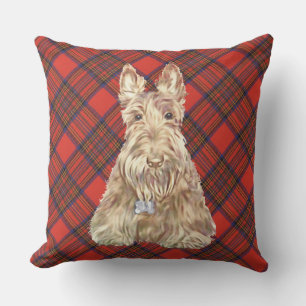 Hepburn Tartan Scottie Kissen