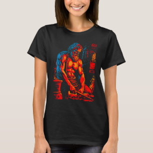 Hephaistos Griechische Mythologie Gott des Feuers  T-Shirt