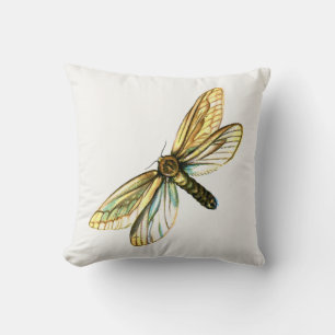 Hepialus humuli women - Ghost Moth oder Ghost Swif Kissen