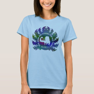 Her Arms Are Strong Christian Faith Proverbs 31:17 T-Shirt