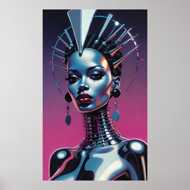 Her Beauty Was Indistinguishable Poster (Vorne)