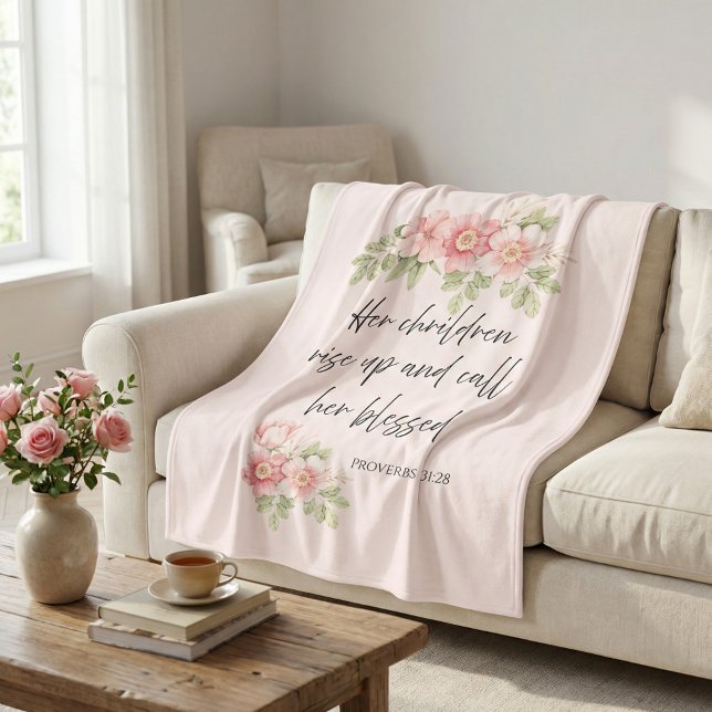 Her children rise up and call her blessed  fleecedecke (Von Creator hochgeladen)