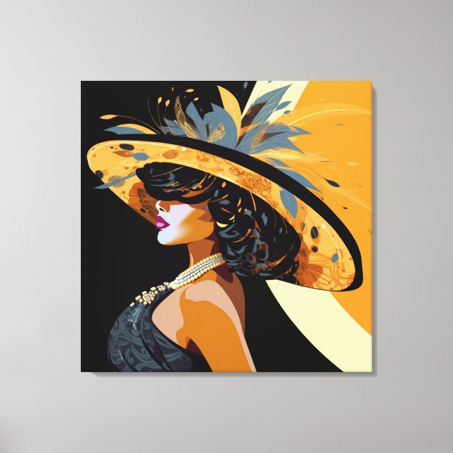 HER CROWN #1 LEINWANDDRUCK (Vorderseite)