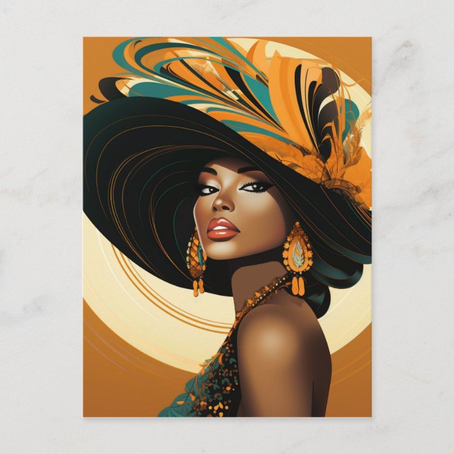 HER CROWN #2 POSTKARTE (Vorderseite)