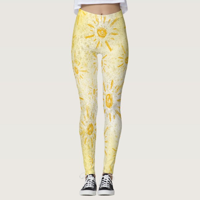 Her Four Seasons – Summer Pattern Leggings (Vorderseite)