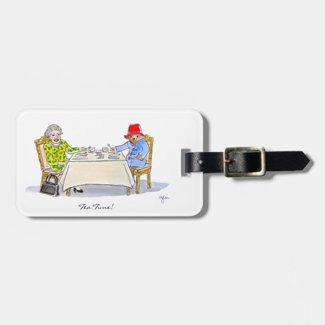 Her Majesty, Queen Elizabeth II Gepäckanhänger (Vorderseite horizontal)