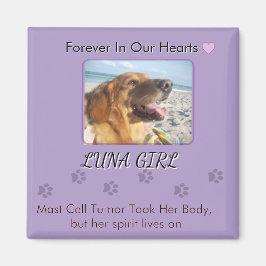 Her Spirit Stays Close to Home Magnet