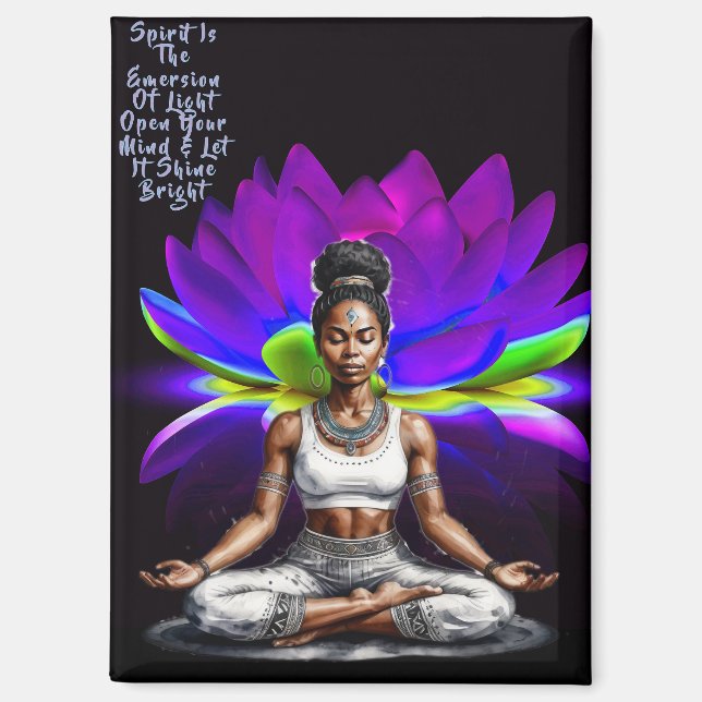 Her Wisdom Emersion   Magnet (Vorderseite)