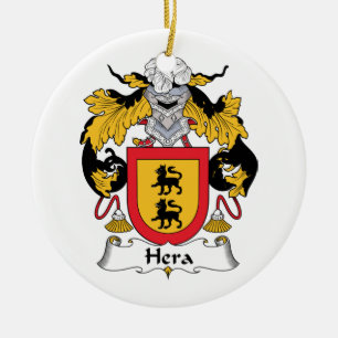 Hera Familienwappen Keramikornament