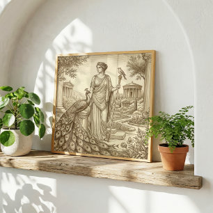 Hera Griechische Mythologie Poster