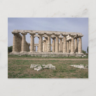 Hera-I-Tempel Postkarte