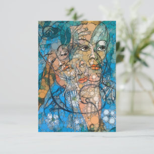 Hera, Unendlichkeit Punkte nach Francis Picabia Begleitkarte