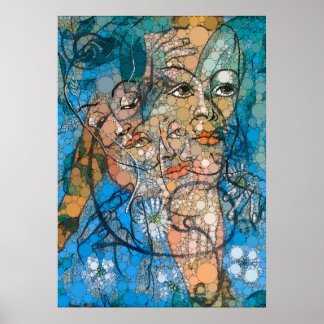 Hera, Unendlichkeit Punkte nach Francis Picabia Poster