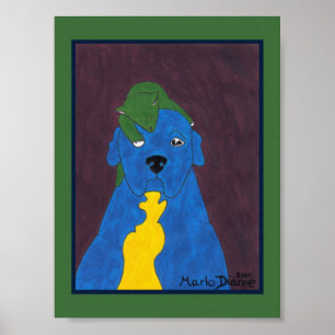 "Herabhängend" durch Marlo Dianne Poster