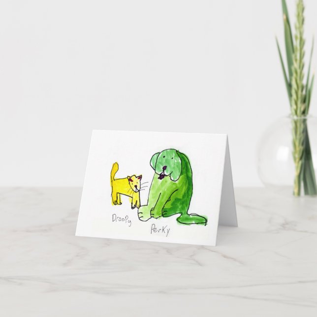 Herabhängend u. frech • Tyler Overton, altern 9 - Karte (Vorderseite)