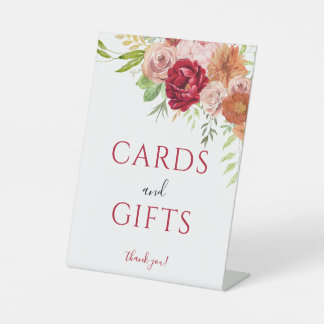 Herabsetzung der Liebe-Karten- und Geschenkzeichen Sockelschild