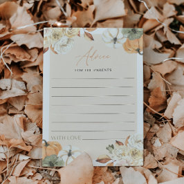 Herabsetzung der Liebe Pumpkin Baby Shower Advisor Einladung