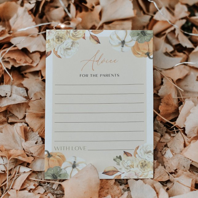 Herabsetzung der Liebe Pumpkin Baby Shower Advisor Einladung (Von Creator hochgeladen)