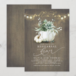 Herabsetzung der Liebe Succulins Pumpkins Probe Ab Einladung