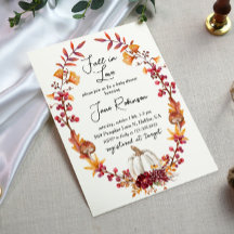 Herabsetzung der Liebe White Pumpkin Baby Dusche