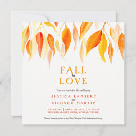 Herabsetzung der viereckigen Hochzeit in Liebe Einladung